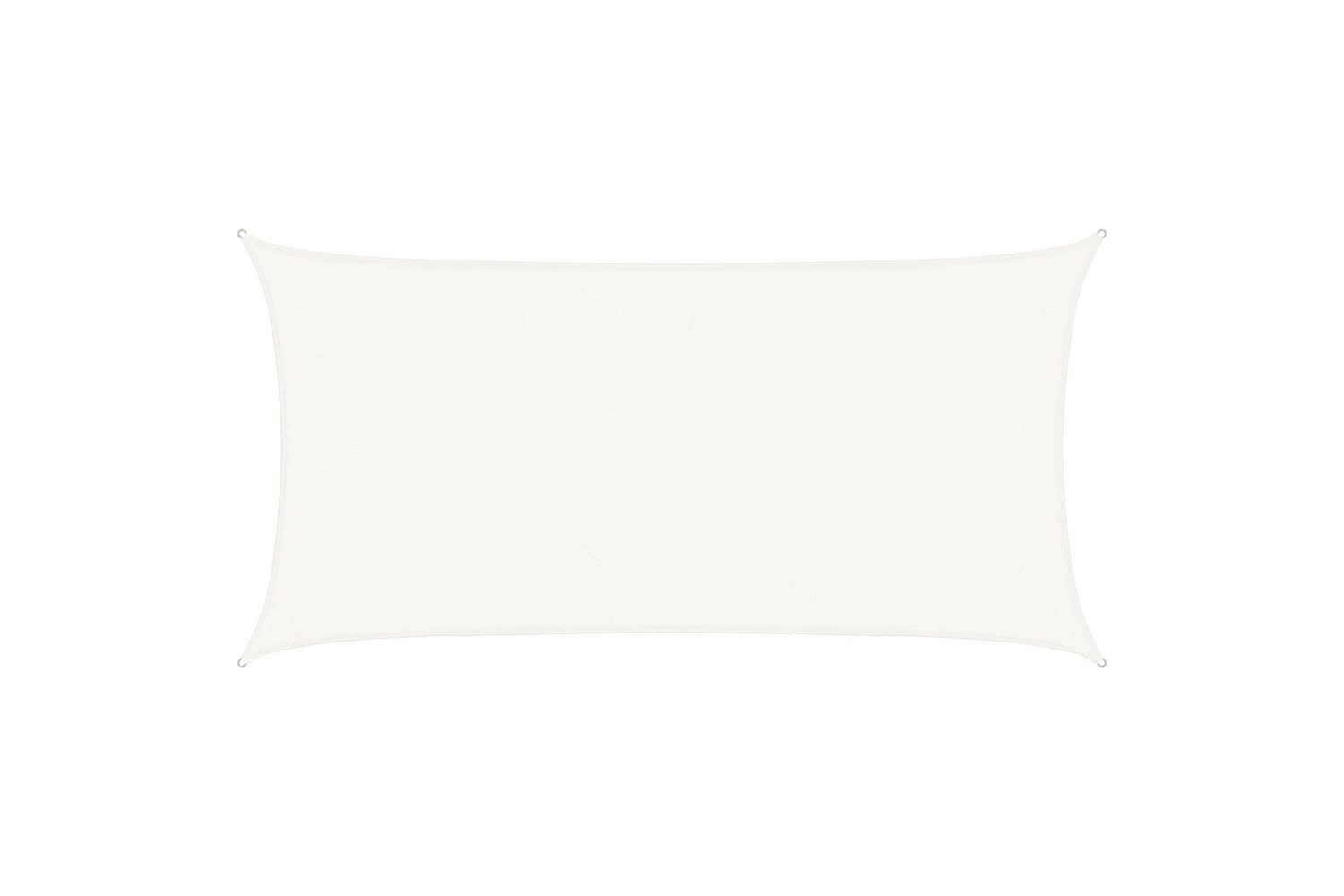 vidaXL 311236 Sunshade Sail 160 G/mÂ² White 2.5x5 M Hdpe