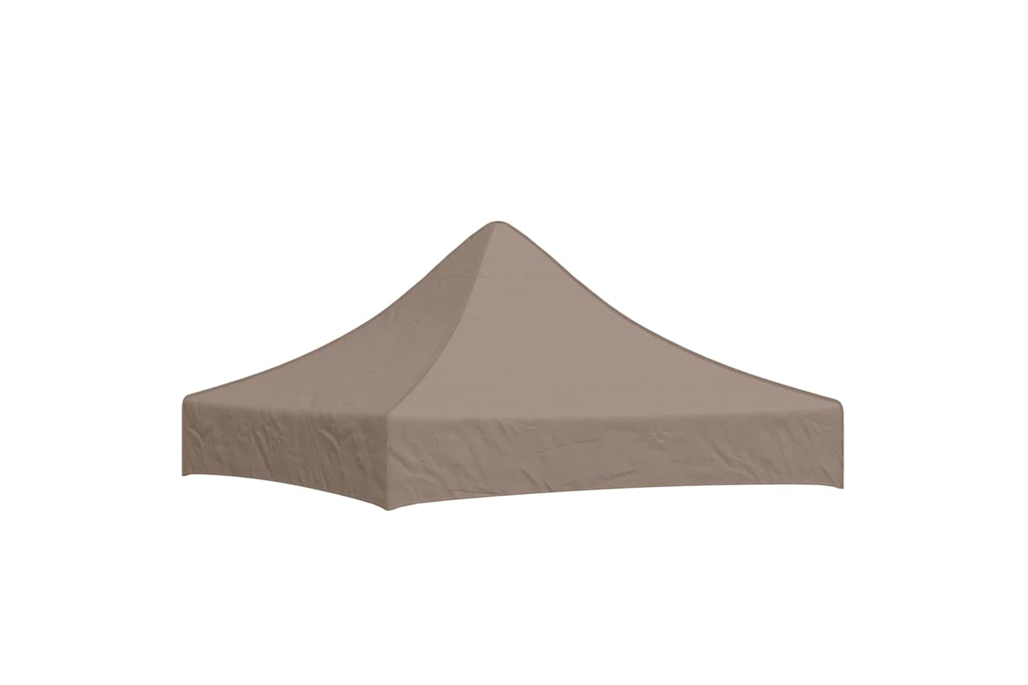 Vidaxl 315343 Party Tent Roof 2x2 M Taupe 270 G/mâ²