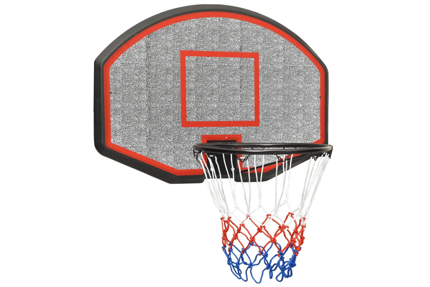 Vidaxl Basketball Backboard Black 71x45x2 Cm Polyethene-2