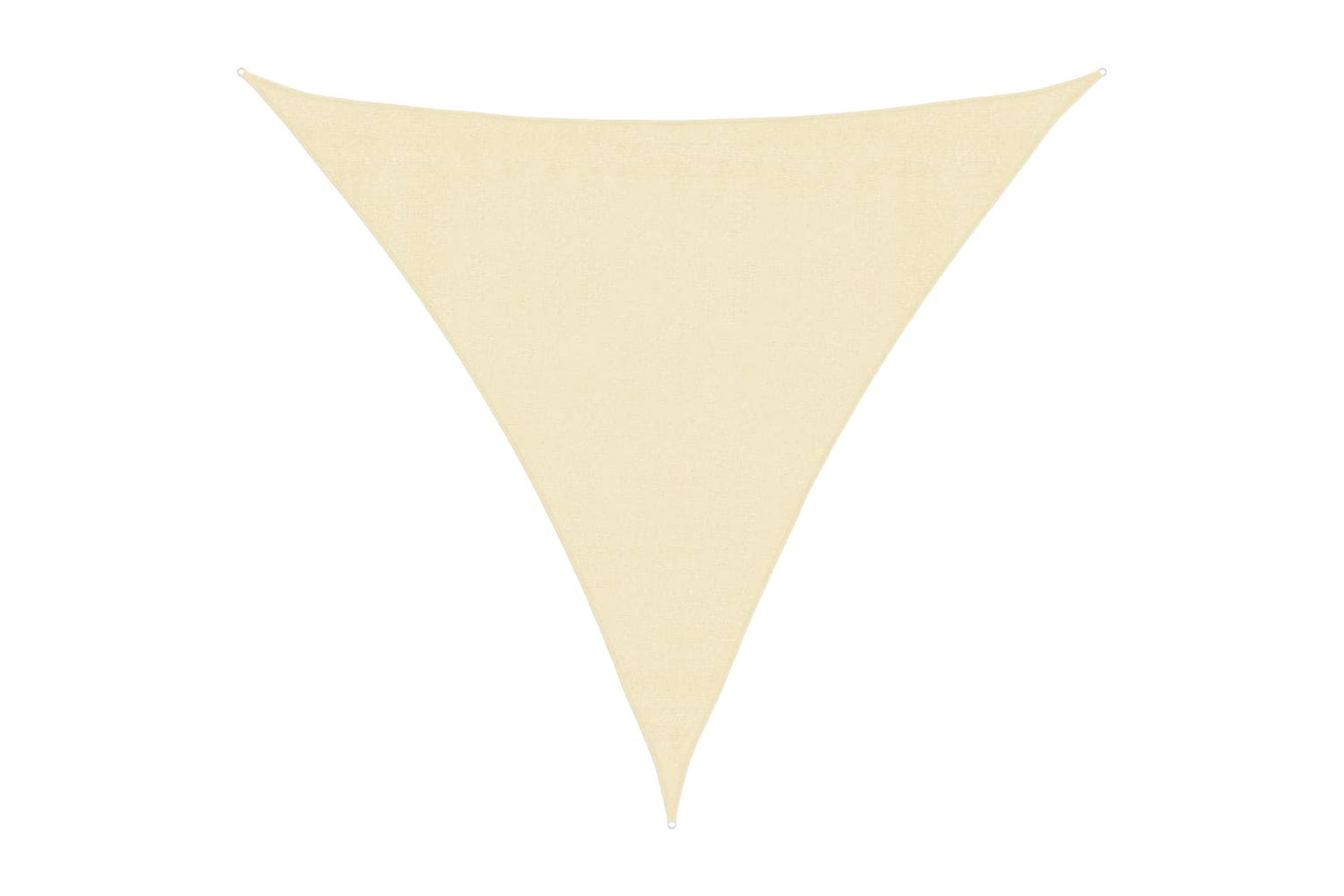Vidaxl 311197 Sunshade Sail 160 G/mâ² Cream 3x3x3 M Hdpe