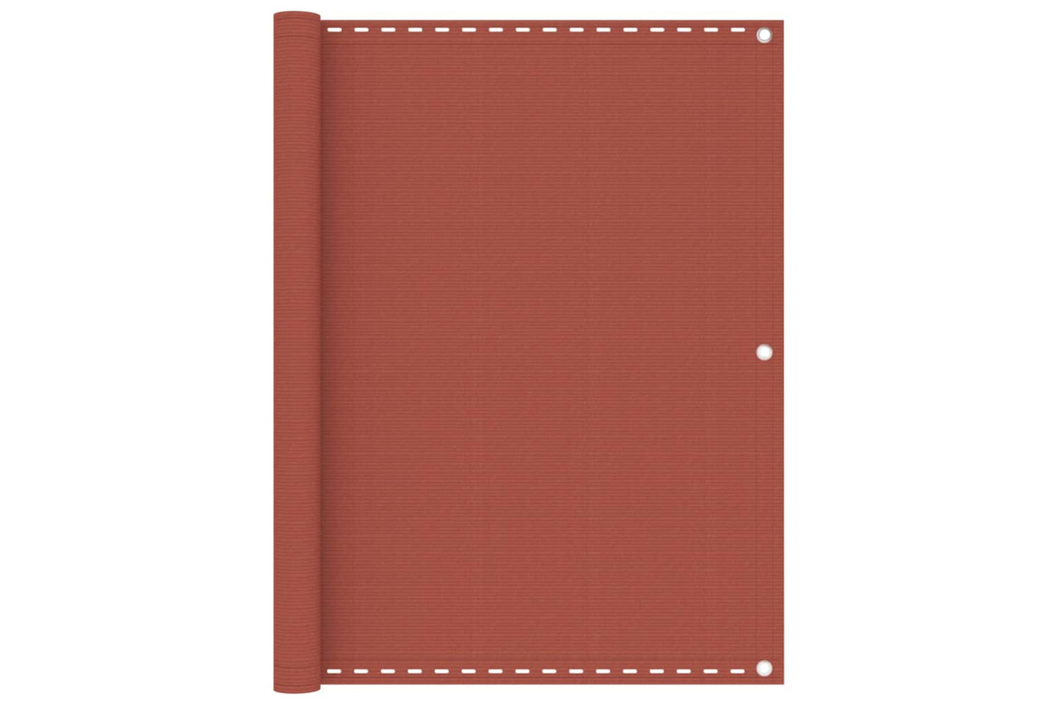 vidaXL 310955 Balcony Screen Terracotta 120x600cm Hdpe