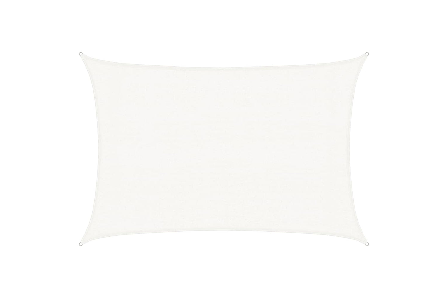 vidaXL 311238 Sunshade Sail 160 G/mÂ² White 3x4.5 M Hdpe