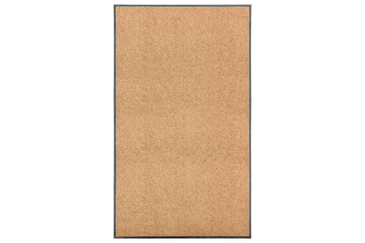 vidaXL 323467 Doormat Washable Cream 90x150cm