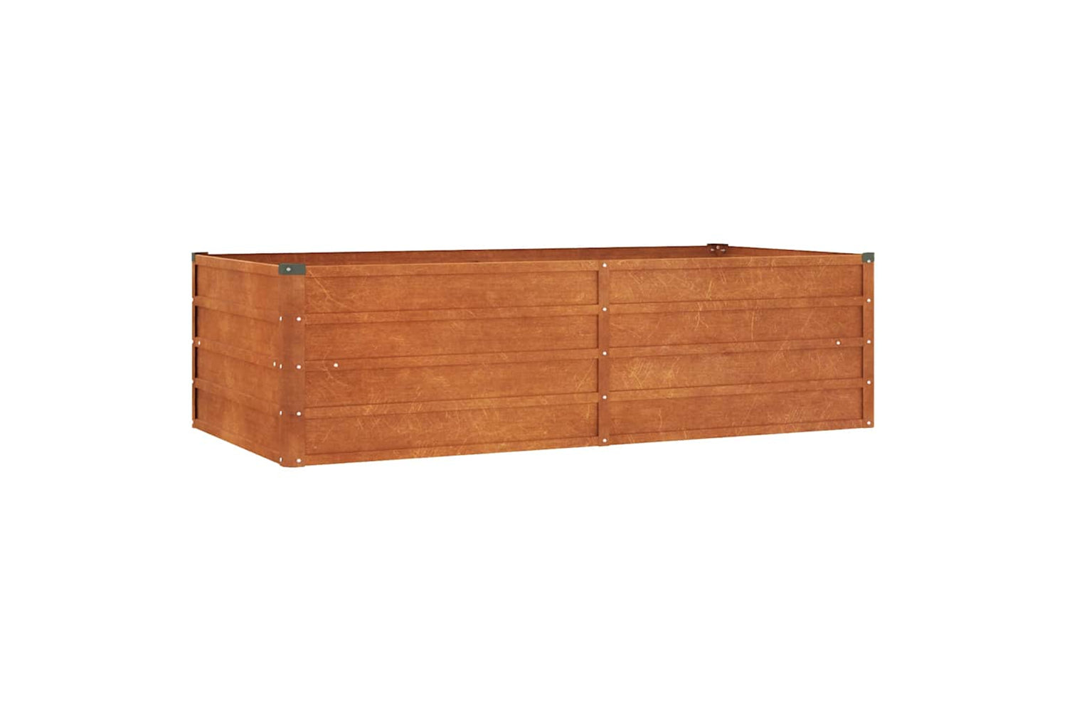 Vidaxl Garden Raised Bed Rusty 160x80x45 Cm Corten Steel