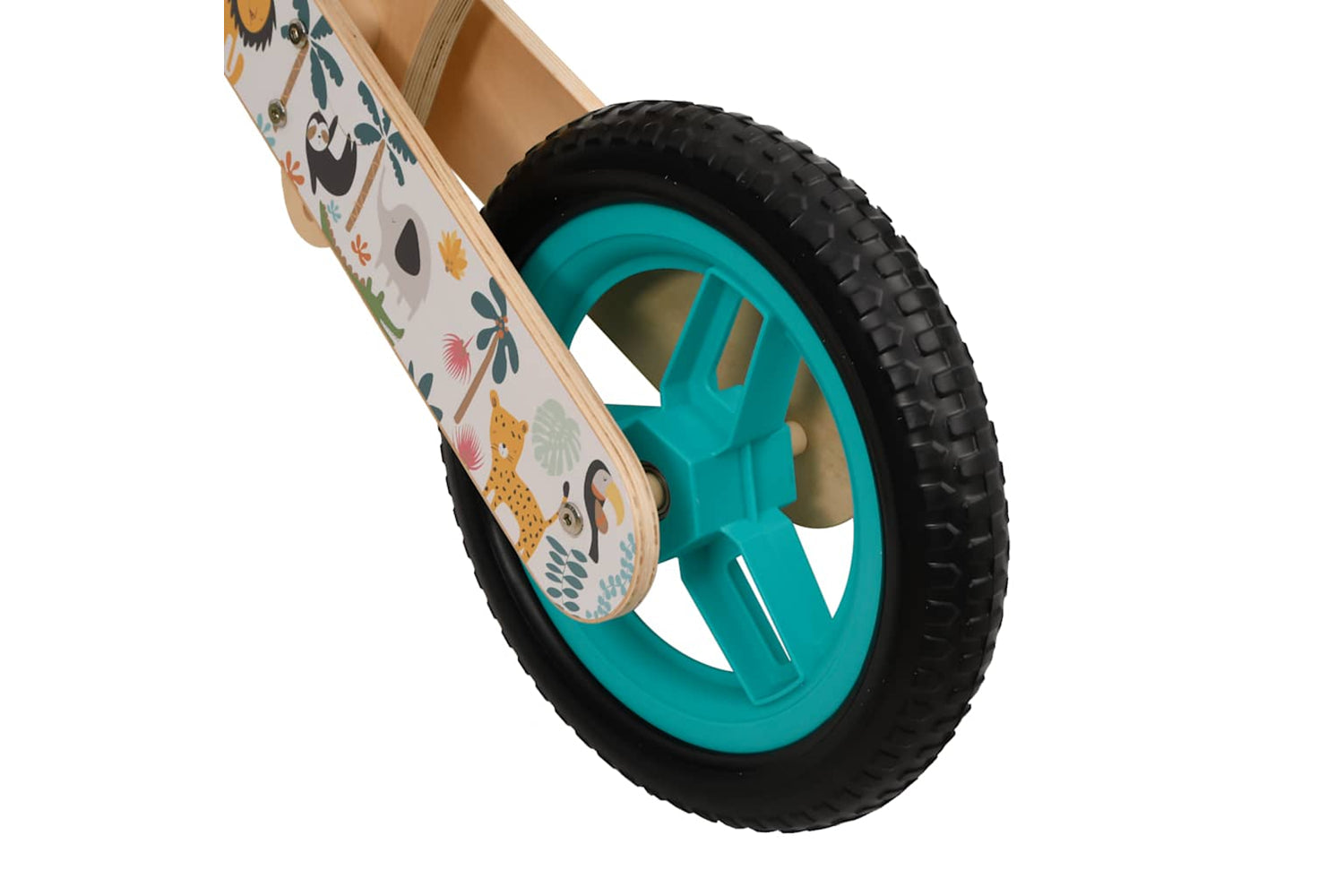 Vidaxl Balance Bike For Children Blue Printed-8