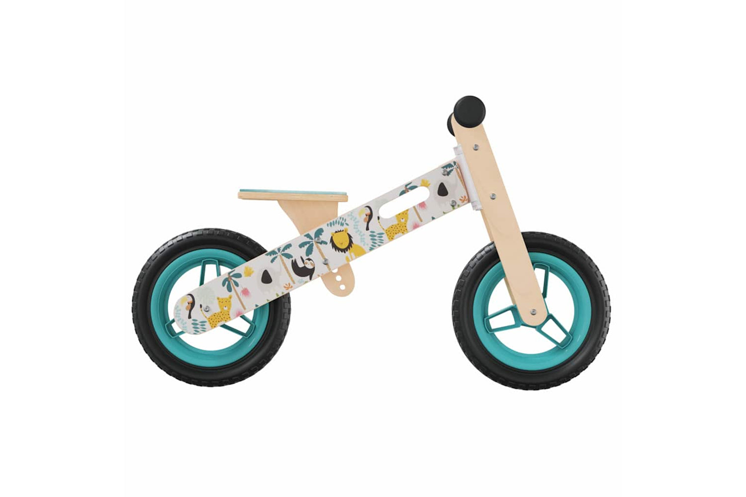 Vidaxl Balance Bike For Children Blue Printed-3