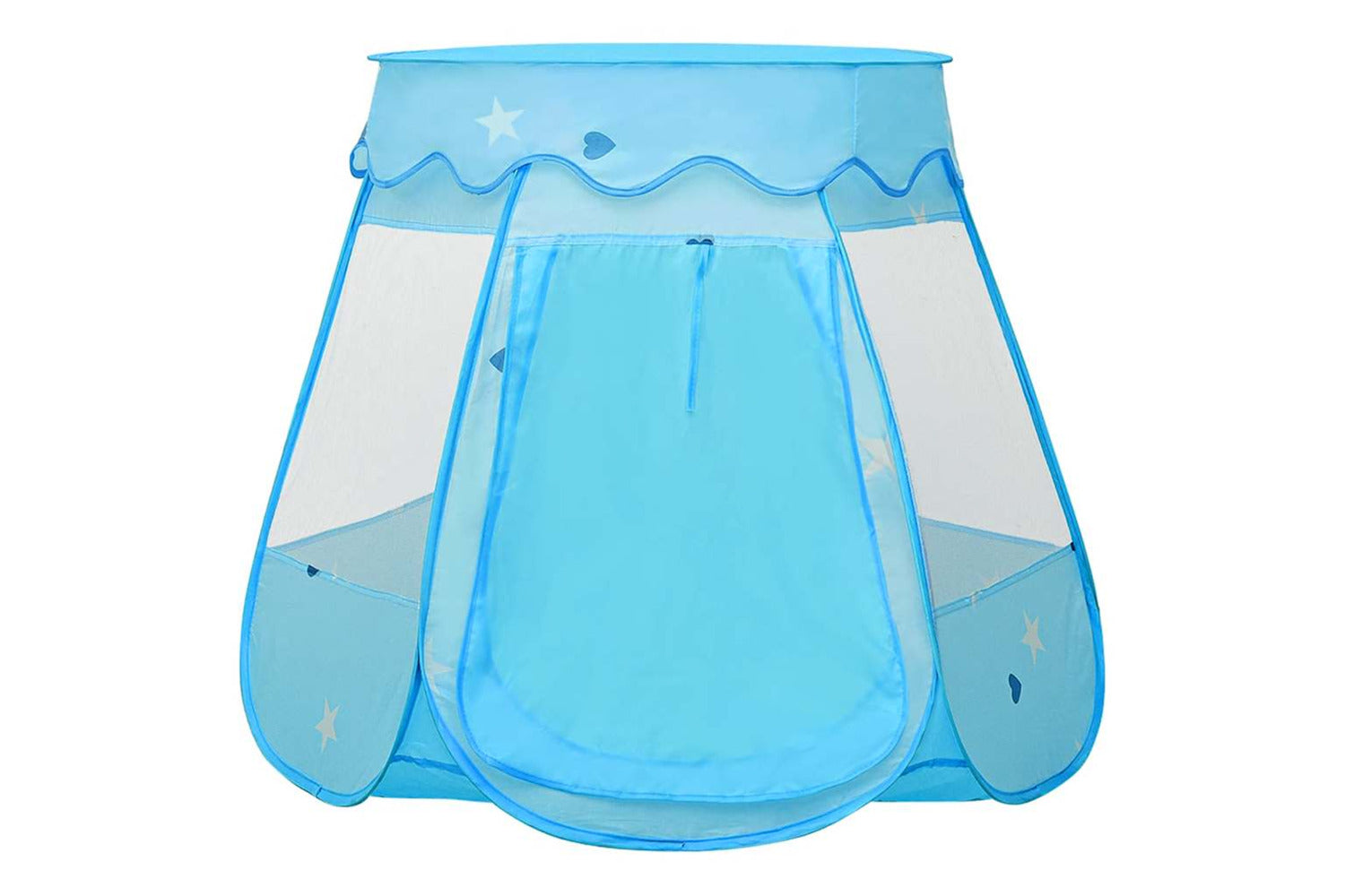 Vidaxl Children Play Tent Blue 102x102x82 Cm-3