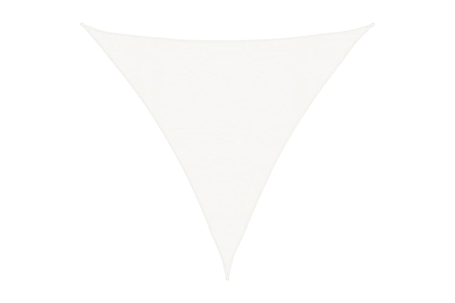 vidaXL 311258 Sunshade Sail 160 G/mÂ² White 4x4x4 M Hdpe