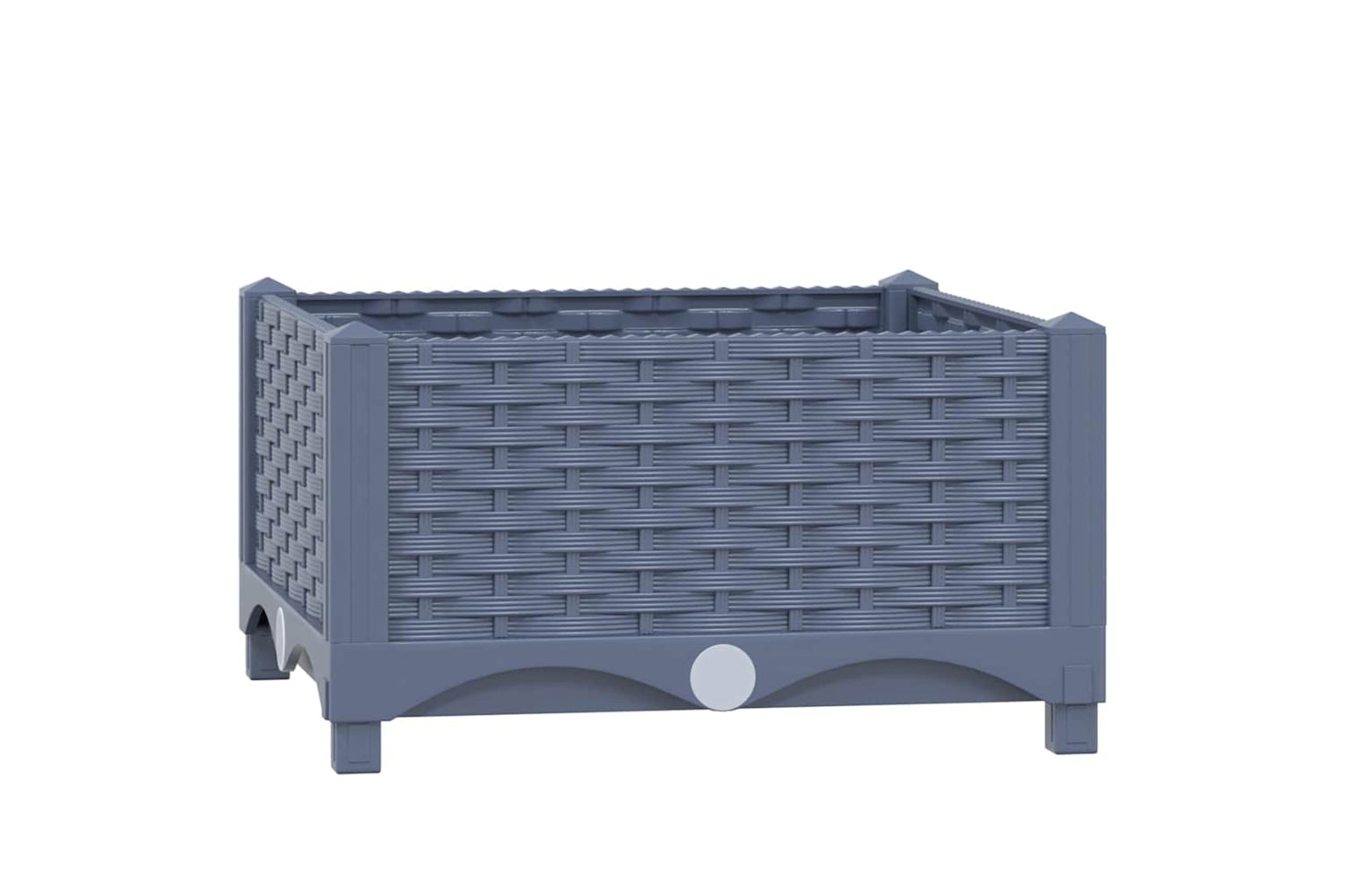 vidaXL Raised Bed 40x40x23cm Polypropylene
