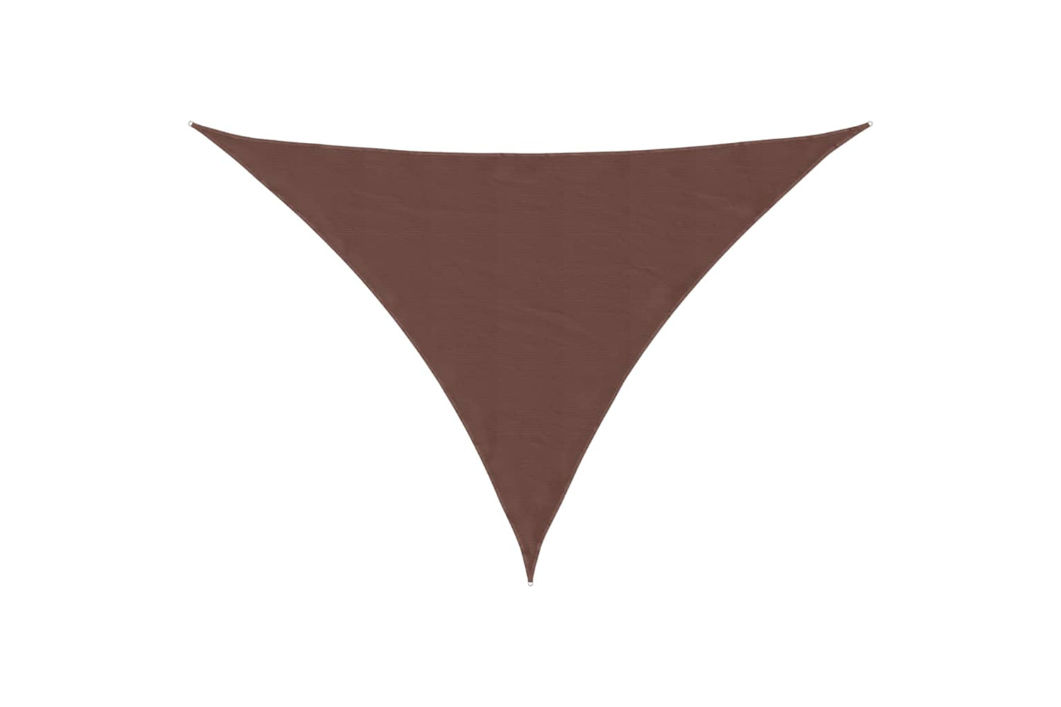 Vidaxl 135834 Sunshade Sail Oxford Fabric Triangular 3x4x4 M Brown
