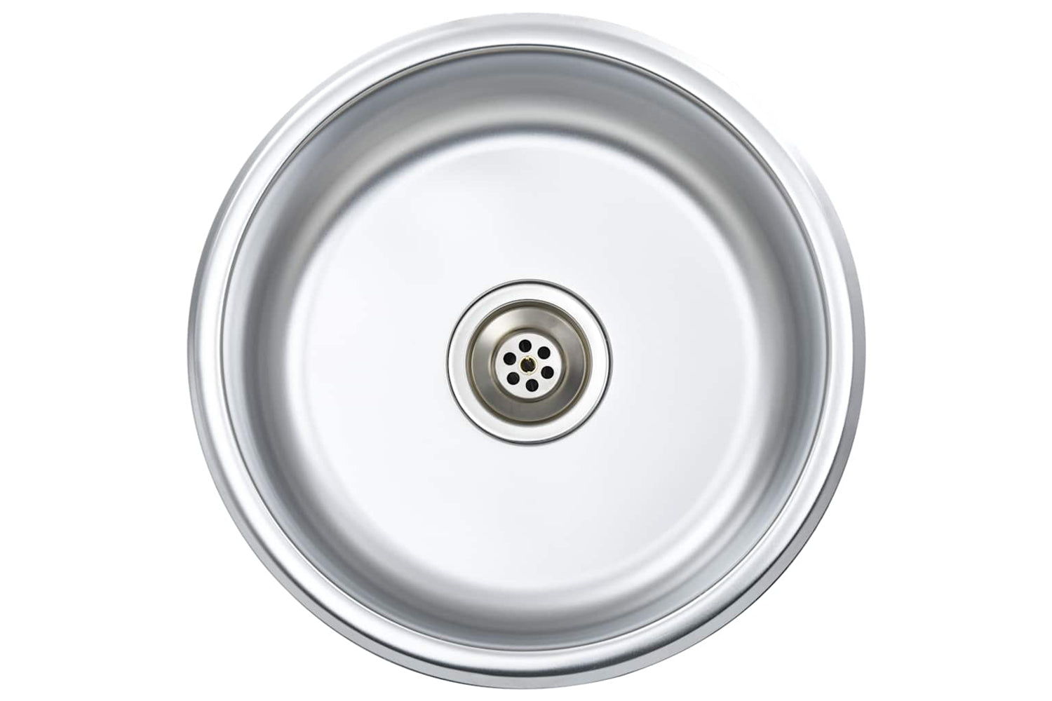 Vidaxl 145070 Kitchen Sink With Strainer And Trap Stainless Steel
