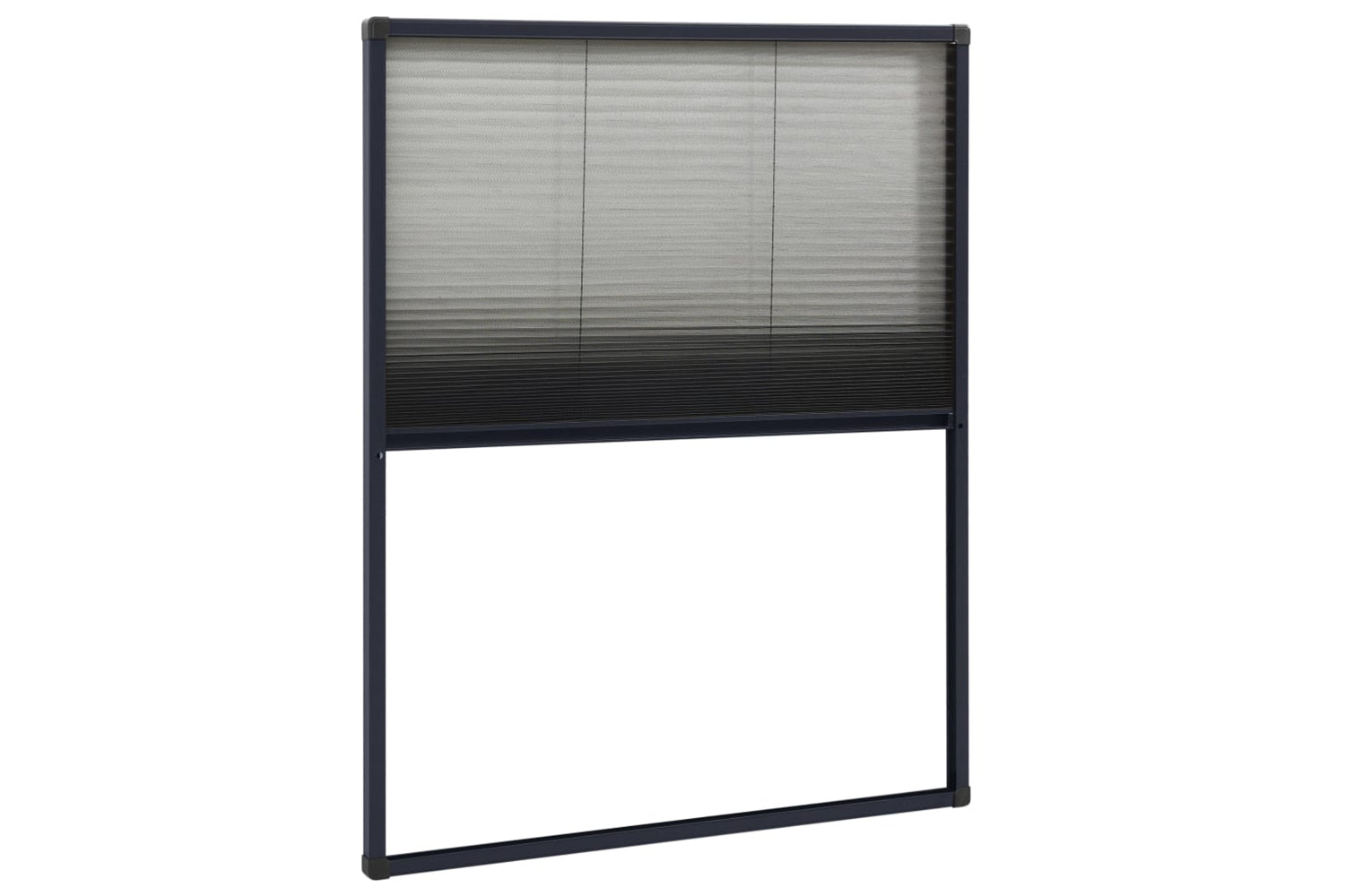 Vidaxl 148663 Plisse Insect Screen For Windows Aluminium Anthracite 60x80cm