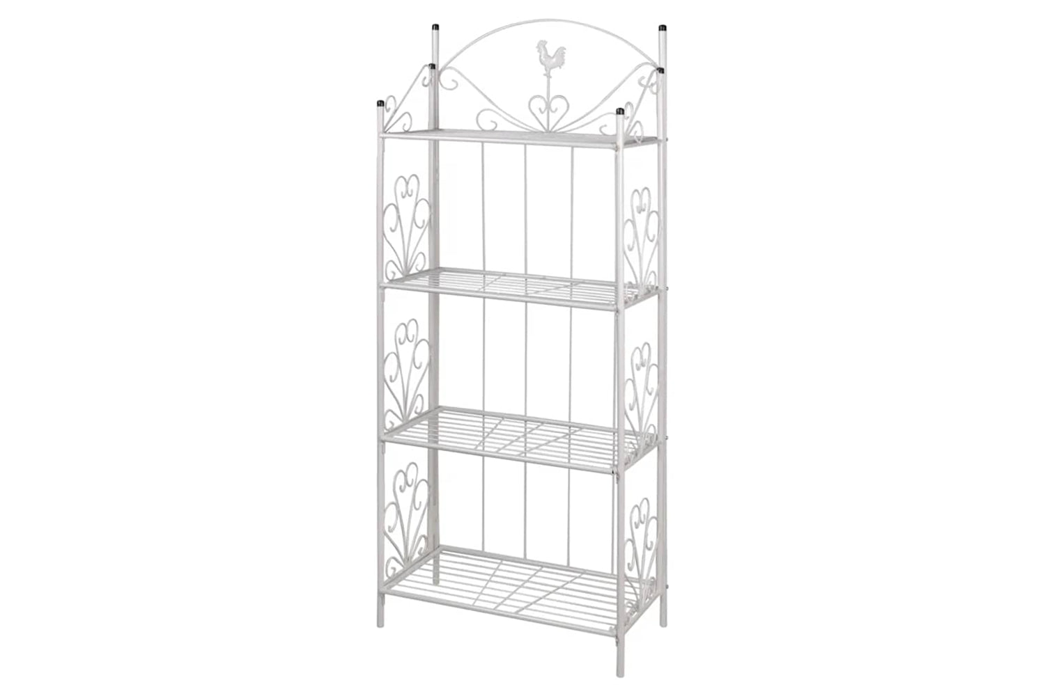 Vidaxl 40781 Plant Rack Square White