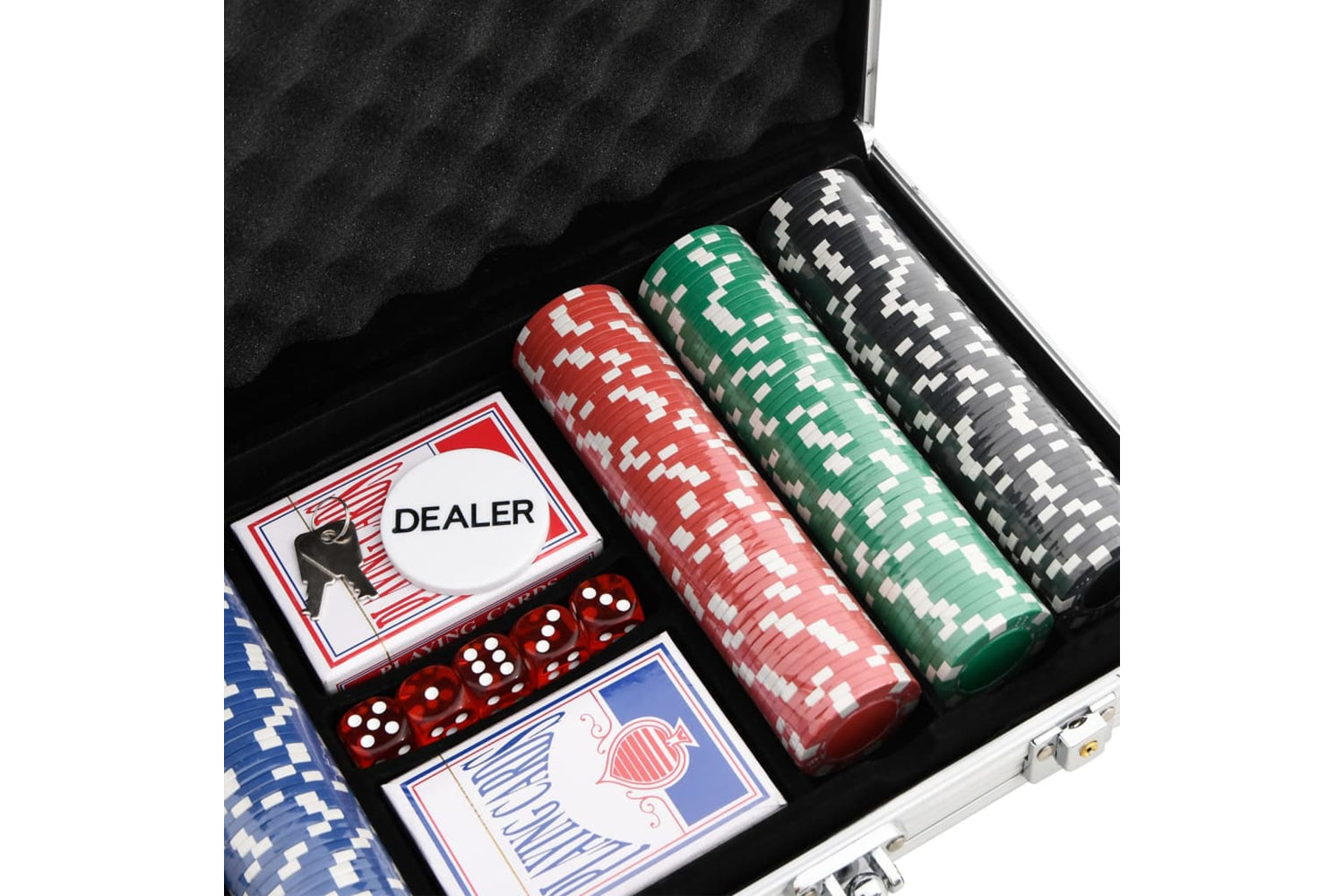 vidaXL 80416 Poker Chip Set 300 Pcs 11.5 G-6