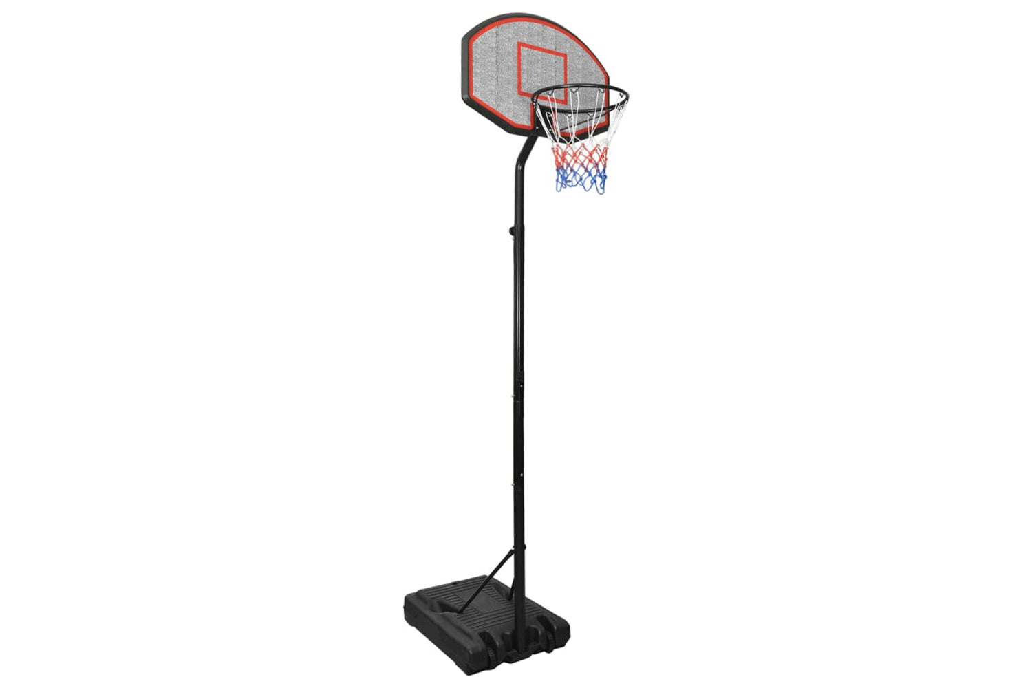 vidaXL 3107832 Basketball Stand Black 282-352cm Polyethene-2