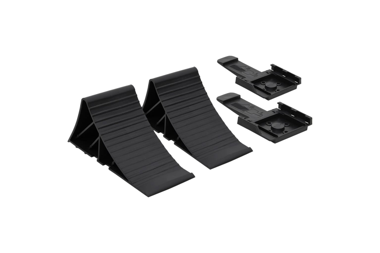 vidaXL 152242 Wheel Chocks 2 Pcs 25x10x11.5cm Plastic-2
