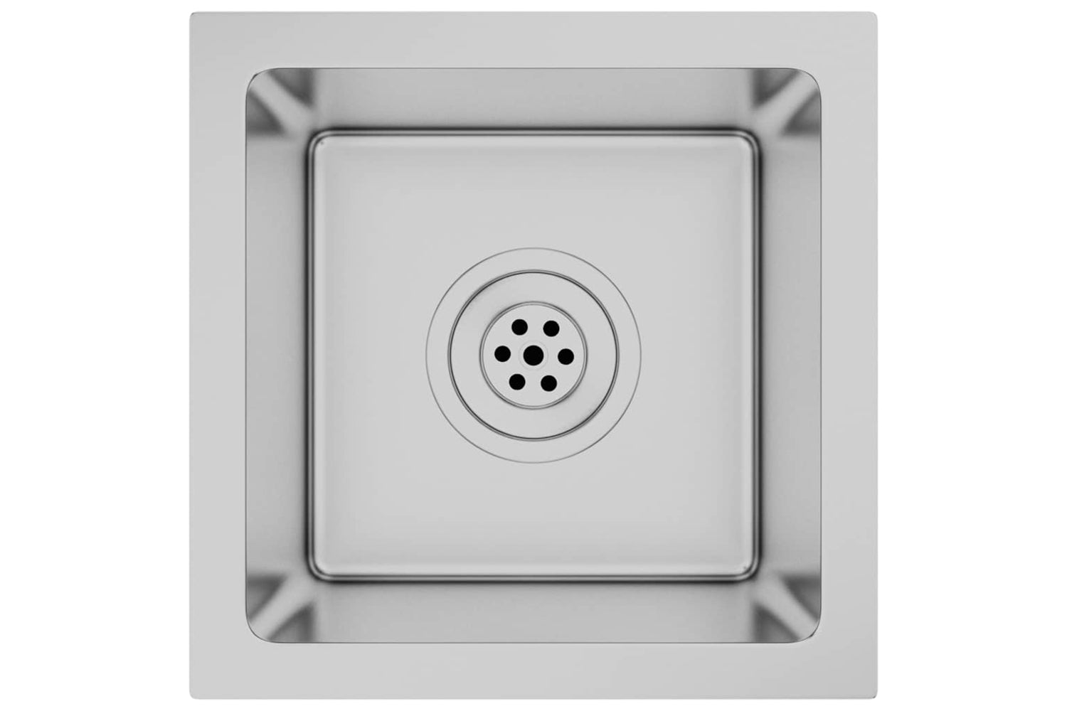 Vidaxl 51498 Handmade Kitchen Sink Stainless Steel