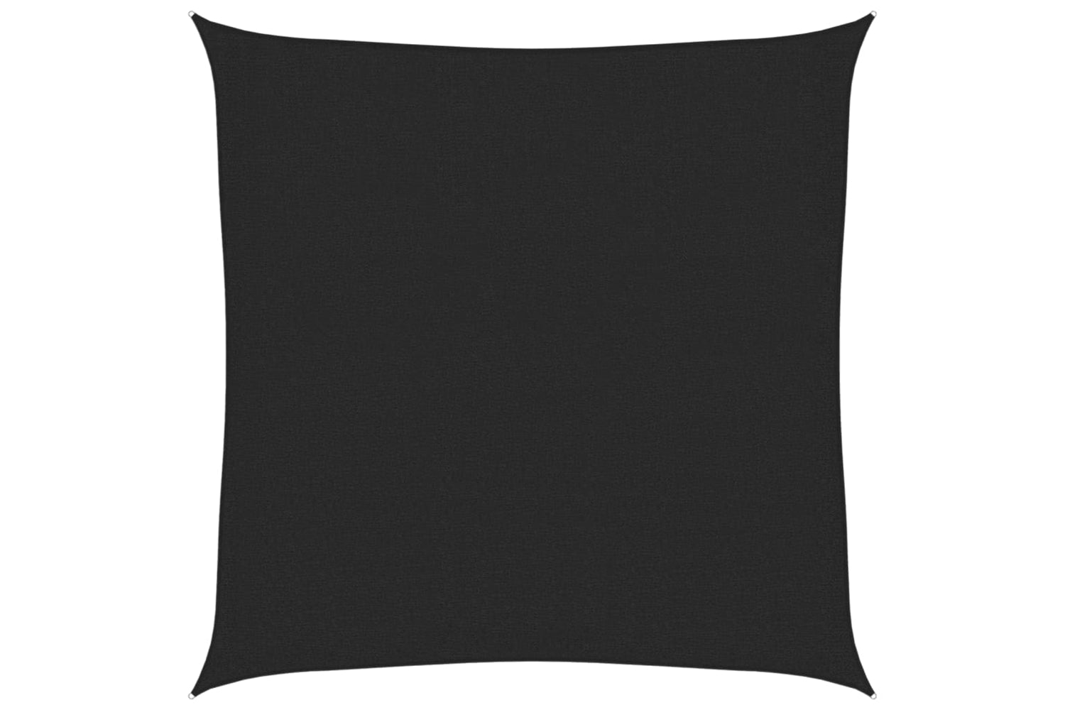 vidaXL 311714 Sunshade Sail 160 G/mÂ² Black 3x3 M Hdpe