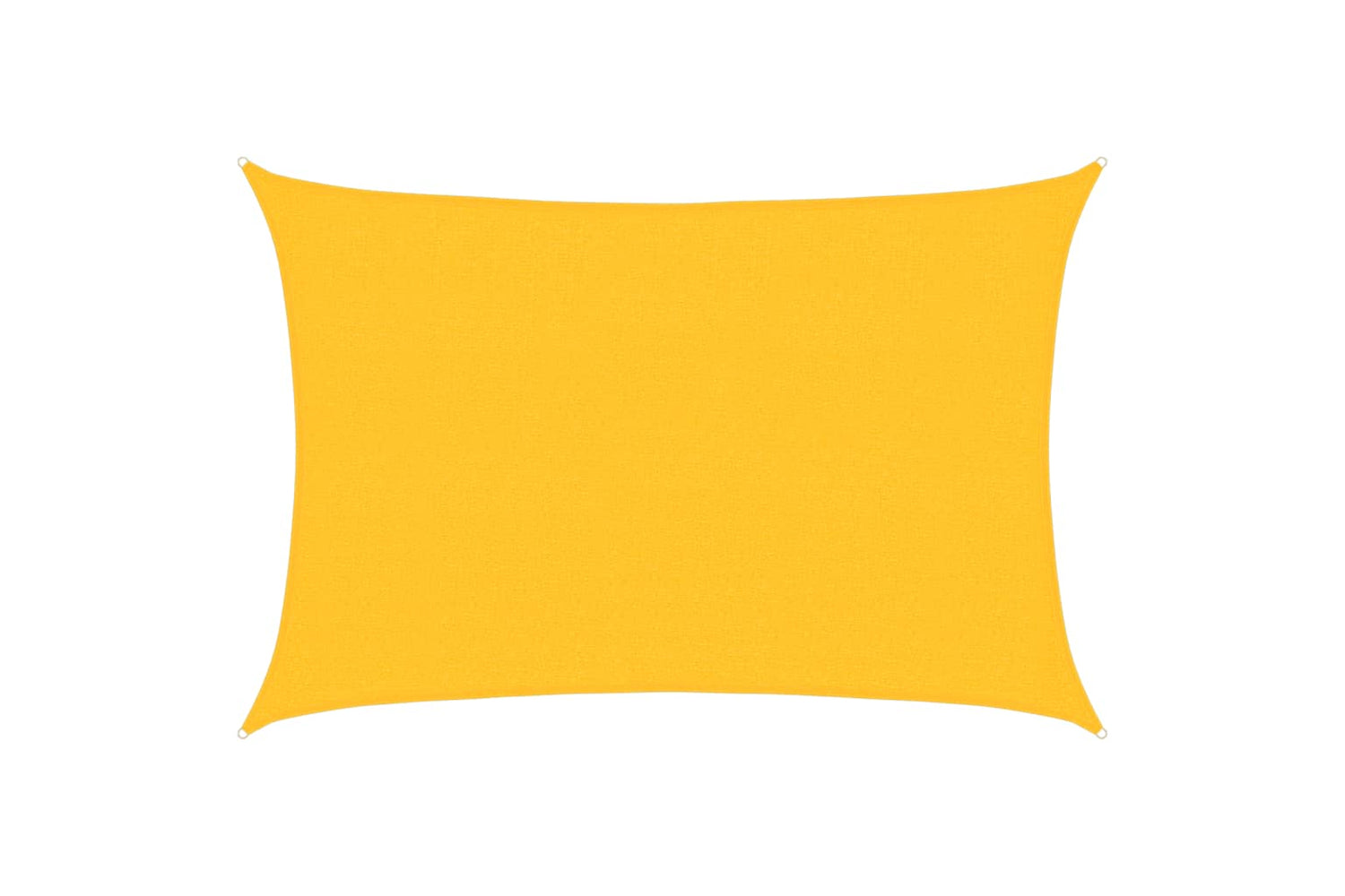 Vidaxl 311564 Sunshade Sail 160 G/mâ² Yellow 2.5x4 M Hdpe