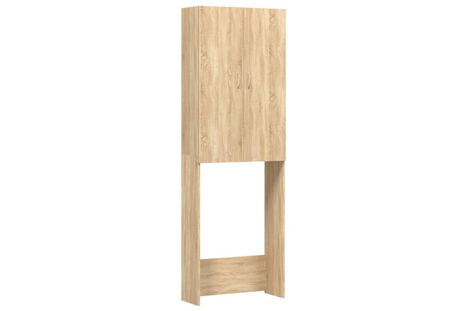 vidaXL Washing Machine Cabinet Sonoma Oak 64x25.5x190cm
