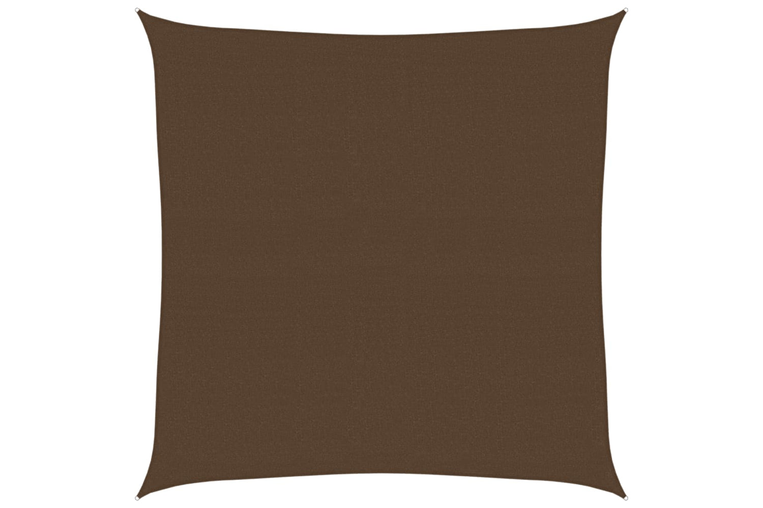 Vidaxl 311775 Sunshade Sail 160 G/mâ² Brown 7x7 M Hdpe