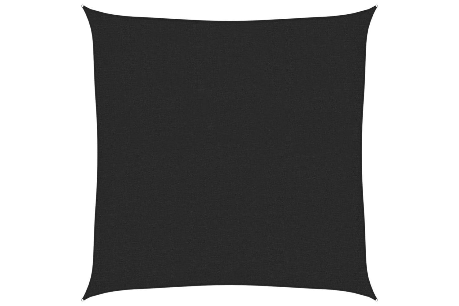 Vidaxl 311713 Sunshade Sail 160 G/mâ² Black 2.5x2.5 M Hdpe