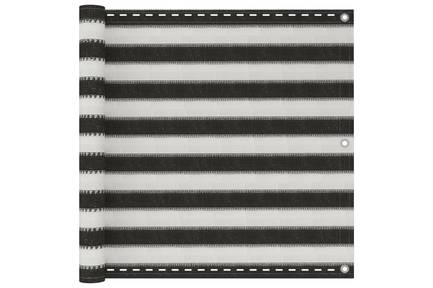 vidaXL 310854 Balcony Screen Hdpe 90x500cm Anthracite And White