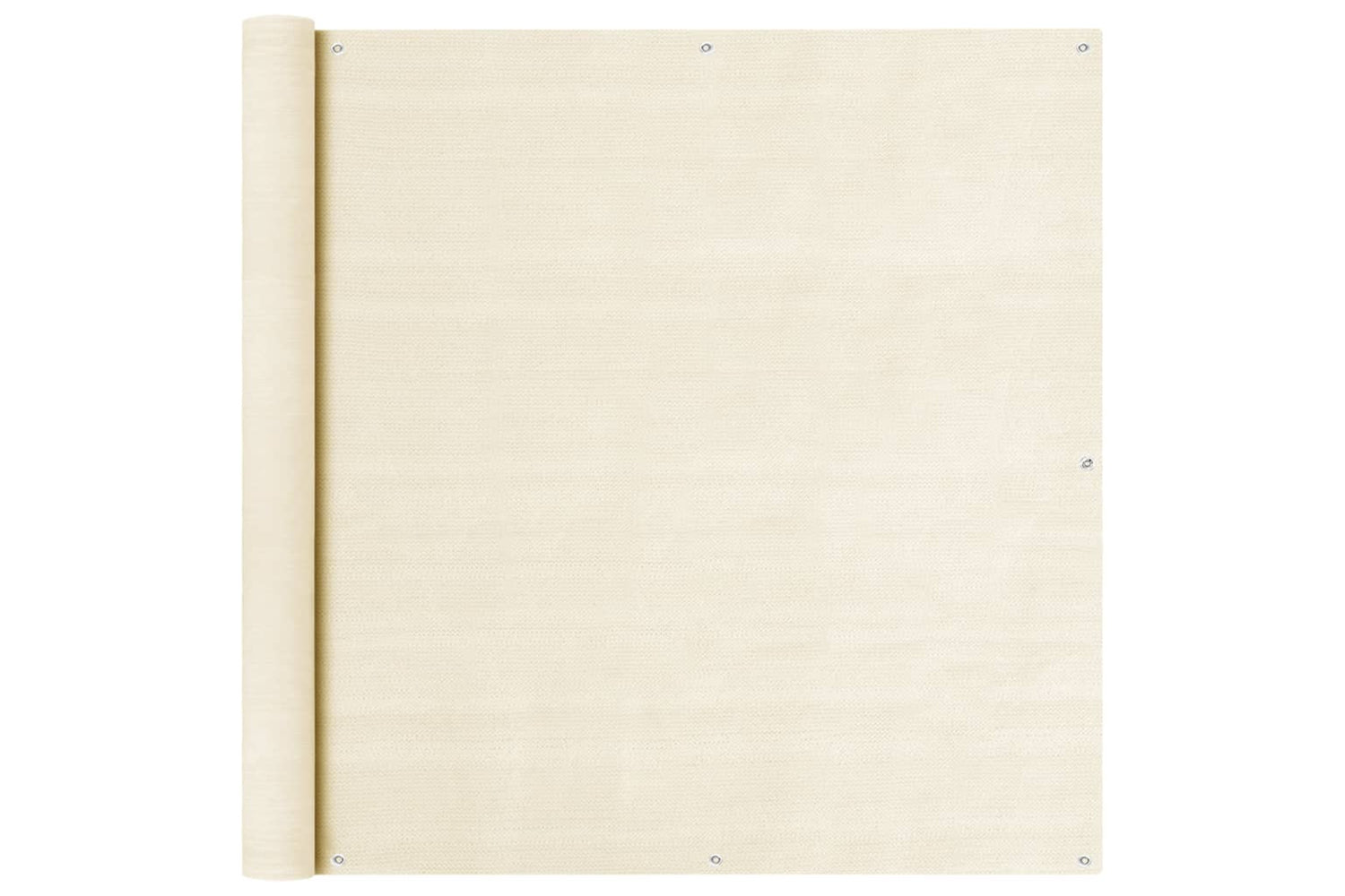 vidaXL 310928 Balcony Screen Cream 120x300cm Hdpe