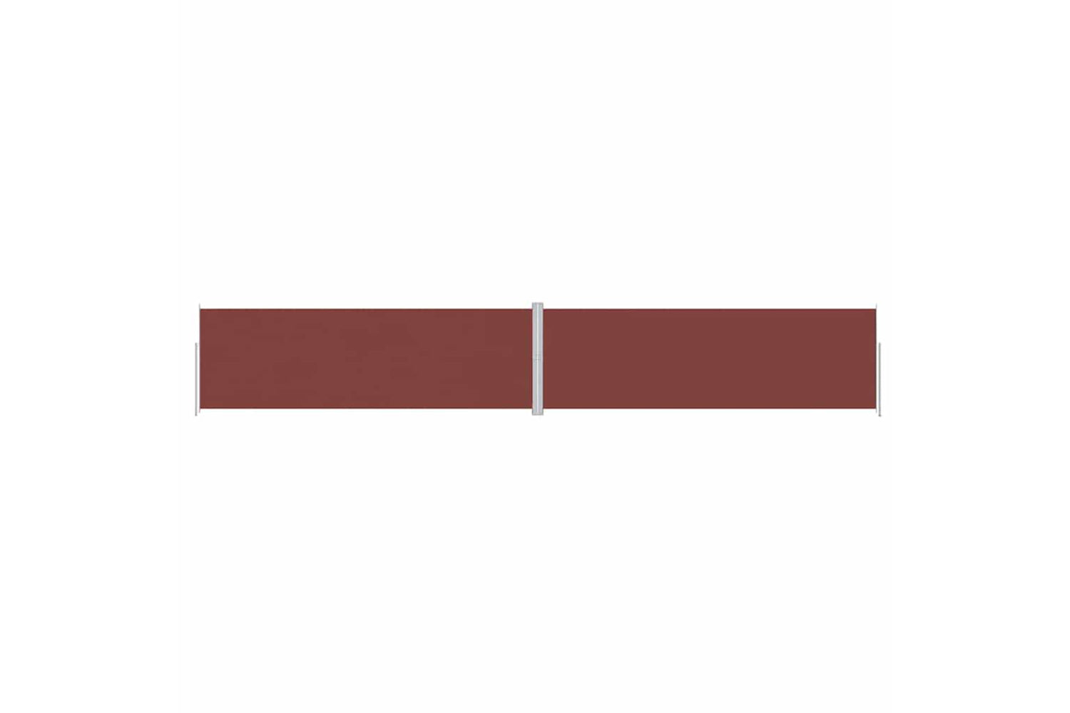 vidaXL 318081 Retractable Side Awning Brown 200x1200cm