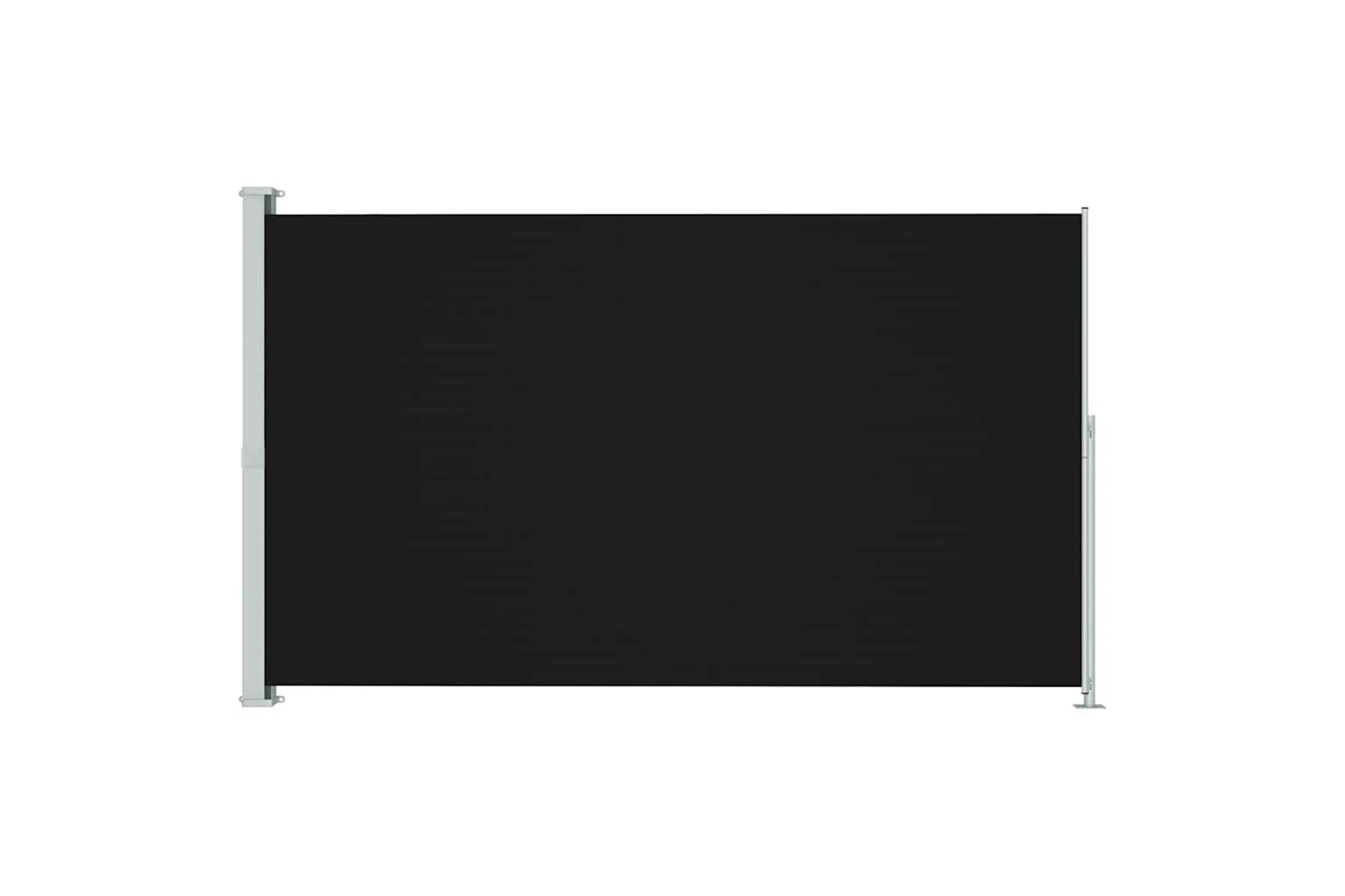 vidaXL 313399 Patio Retractable Side Awning 180x300cm Black