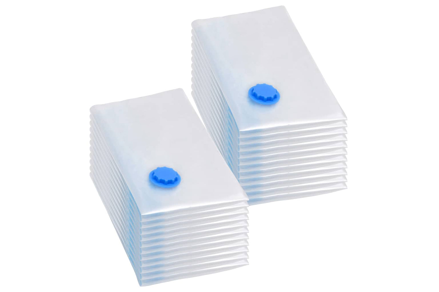vidaXL 51333 Vacuum Travel Storage Bags Clothing Bags 80x60cm 20 Pcs