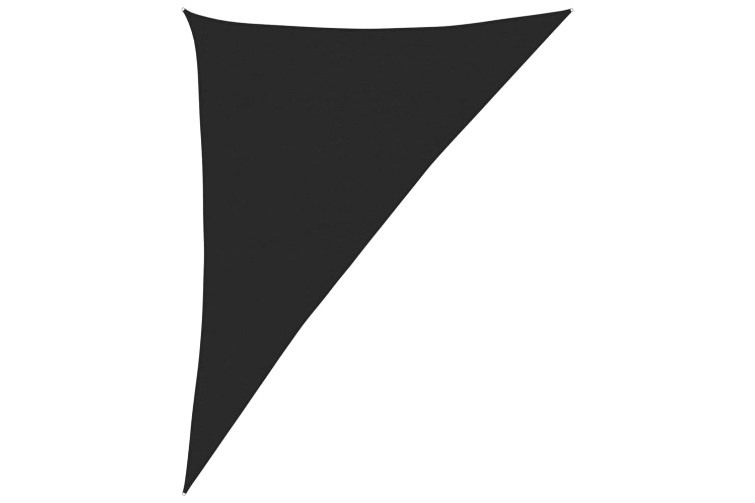 vidaXL 311761 Sunshade Sail 160 G/mÂ² Black 4x5x6.8 M Hdpe
