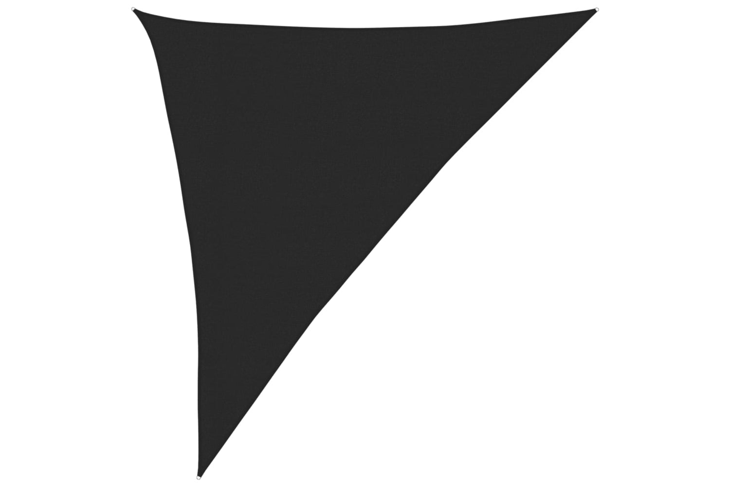 Vidaxl 311751 Sunshade Sail 160 G/mâ² Black 3x4x5 M Hdpe