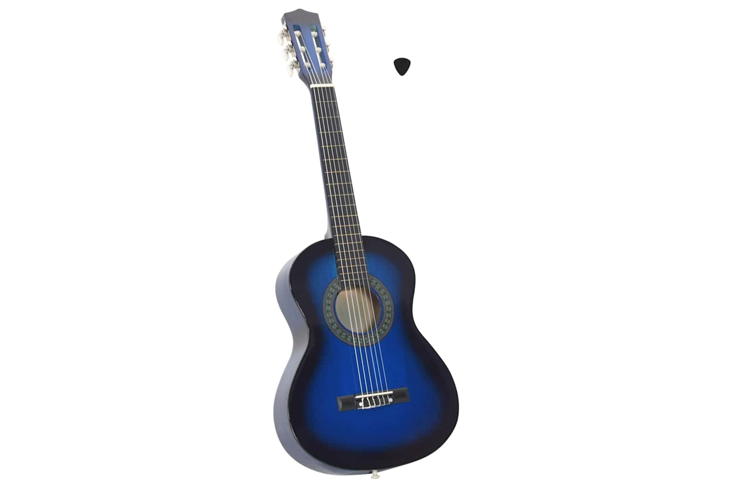 vidaXL 70124 Classical Guitar For Beginner And Kids Blue 1/2 34