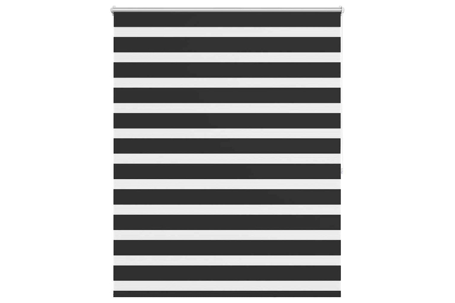 vidaXL 240216 Zebra Blind 120 X 175cm Black