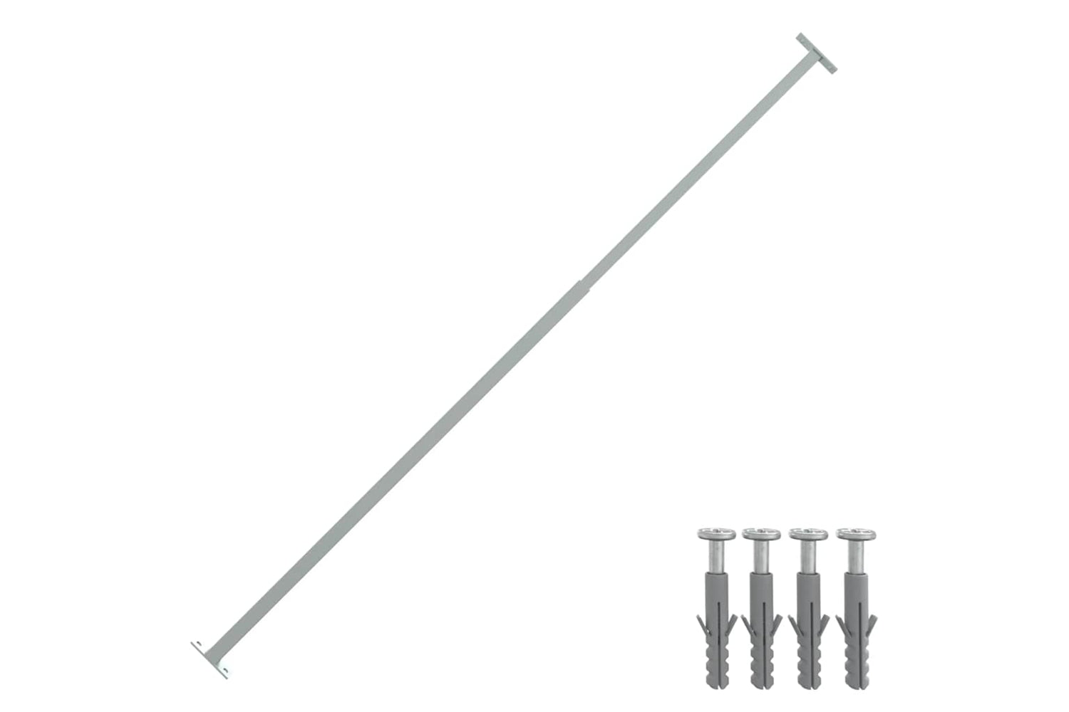 vidaXL 144515 Adjustable Security Window Bar 710-1200mm