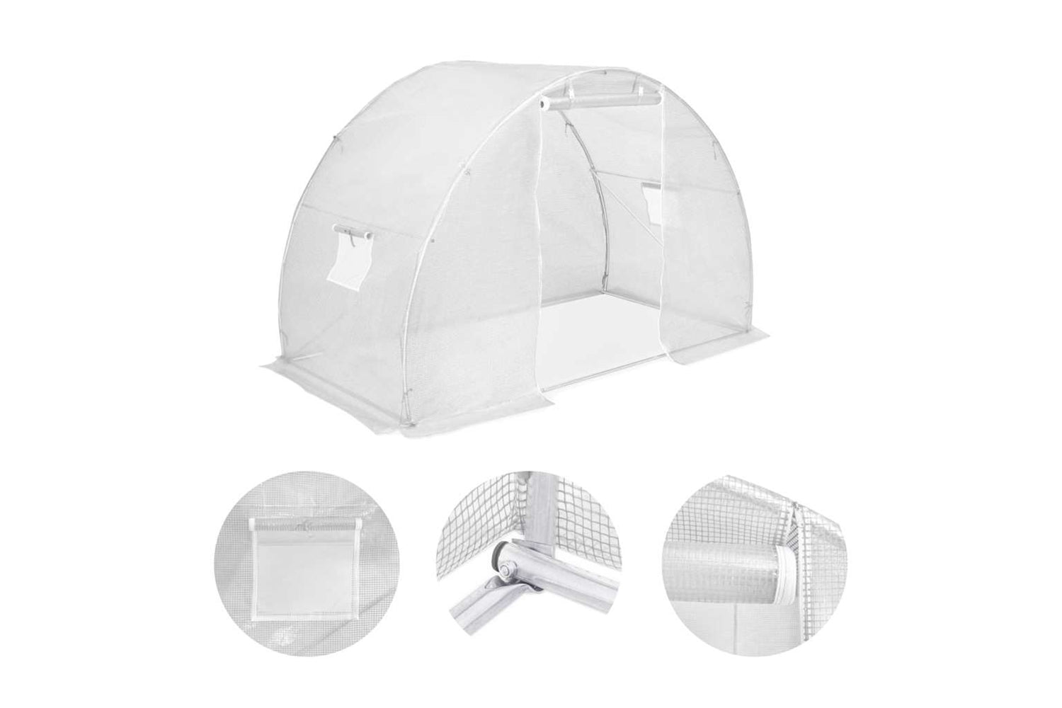 vidaXL 45748 Greenhouse 4.5mÂ² 300x150x200cm