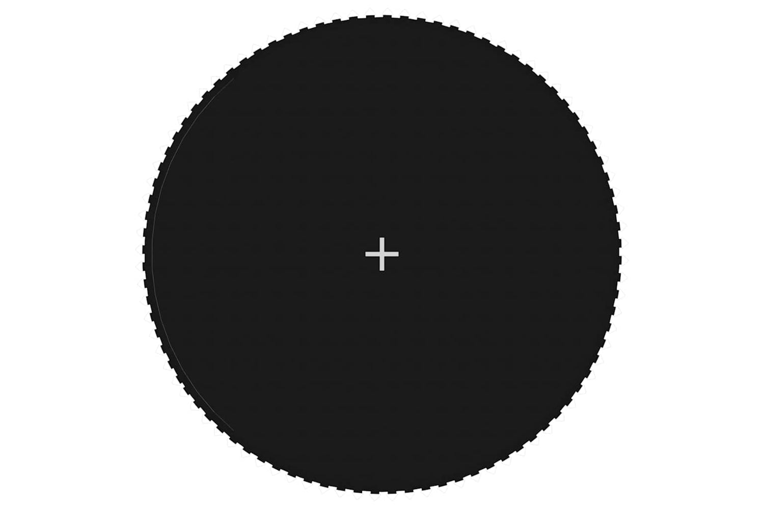vidaXL 92407 Jumping Mat Fabric Black For 15 Feet/4.57 M Round Trampoline