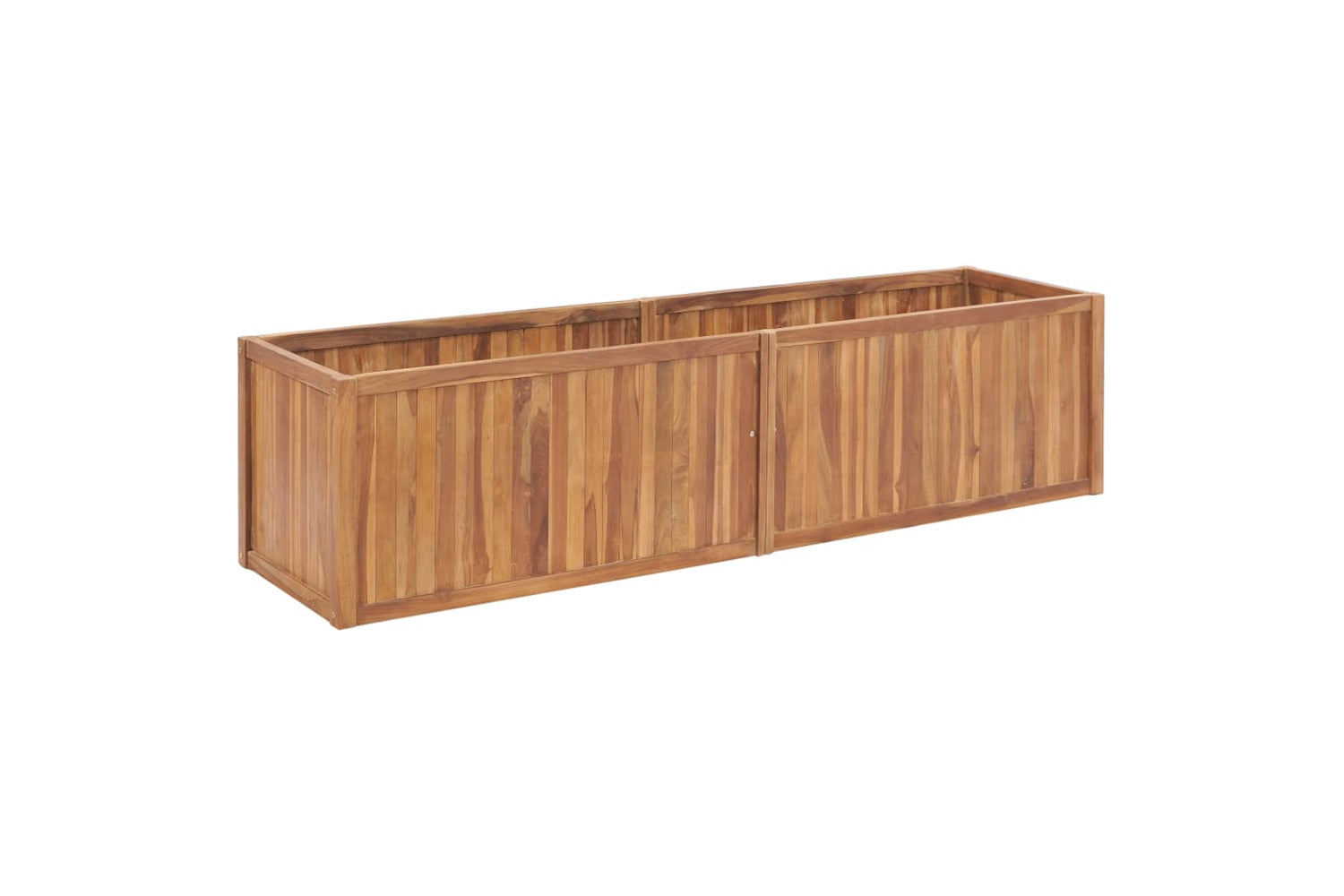vidaXL 48975 Garden Raised Bed 200x50x50cm Solid Teak Wood