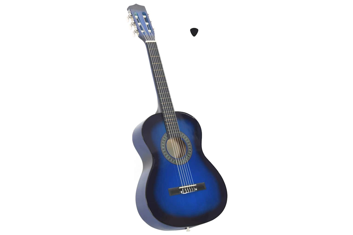 vidaXL 70116 Classical Guitar For Beginner And Kids Blue 3/4 36