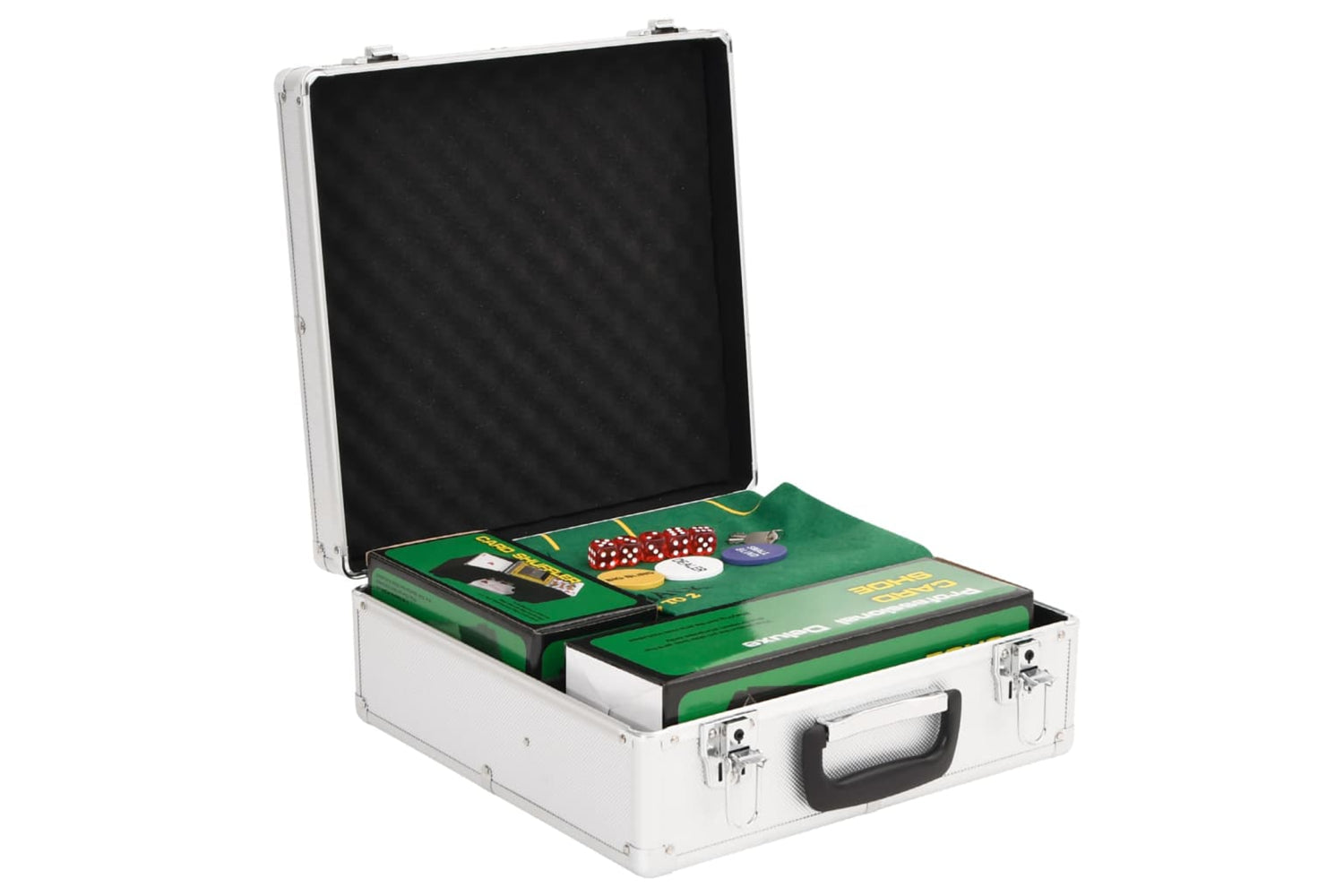 vidaXL 80414 Poker Chip Set 600 Pcs 11.5 G-2