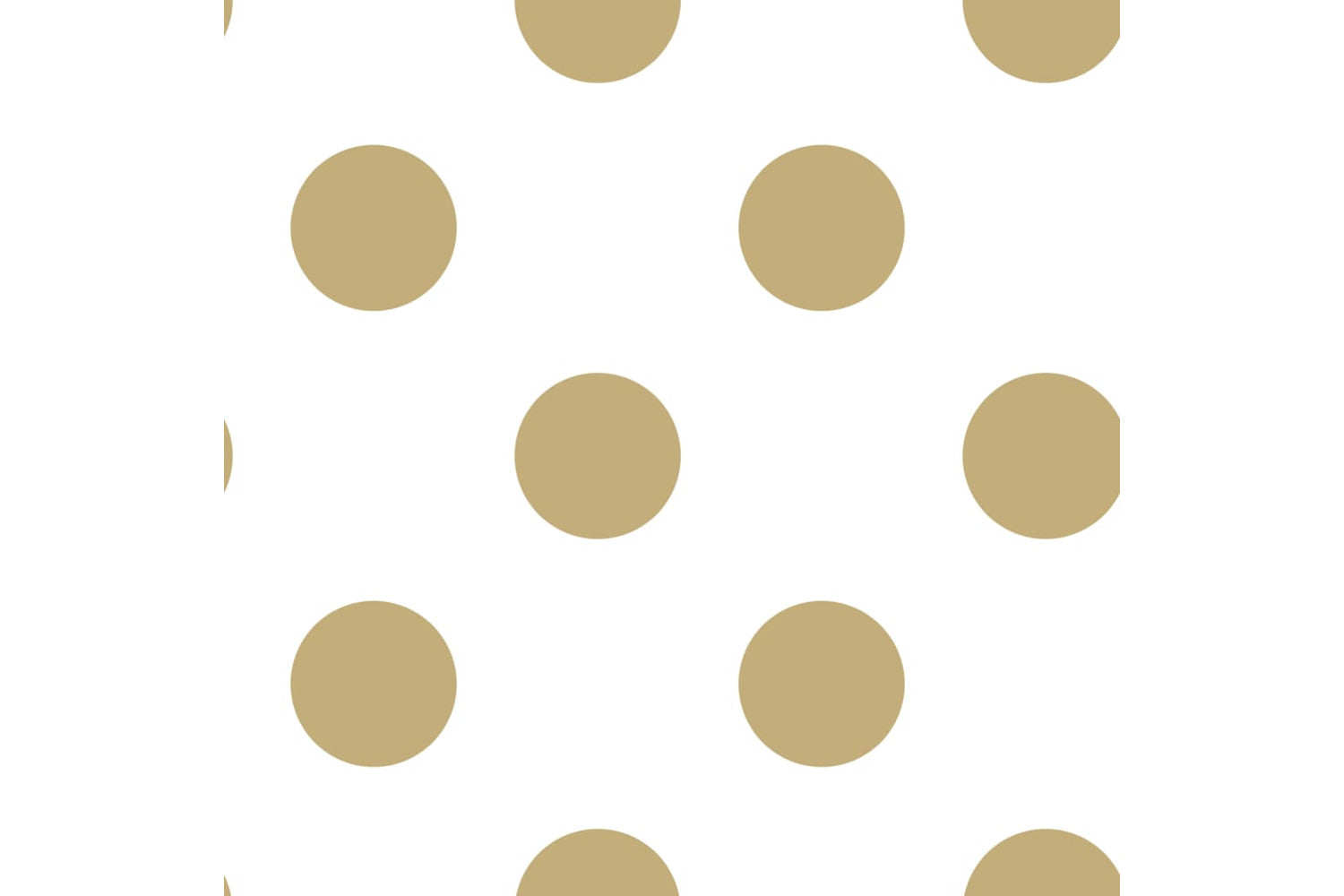 Noordwand 422659 Kids At Home Wallpaper Dotty Gold White And Gold 100105