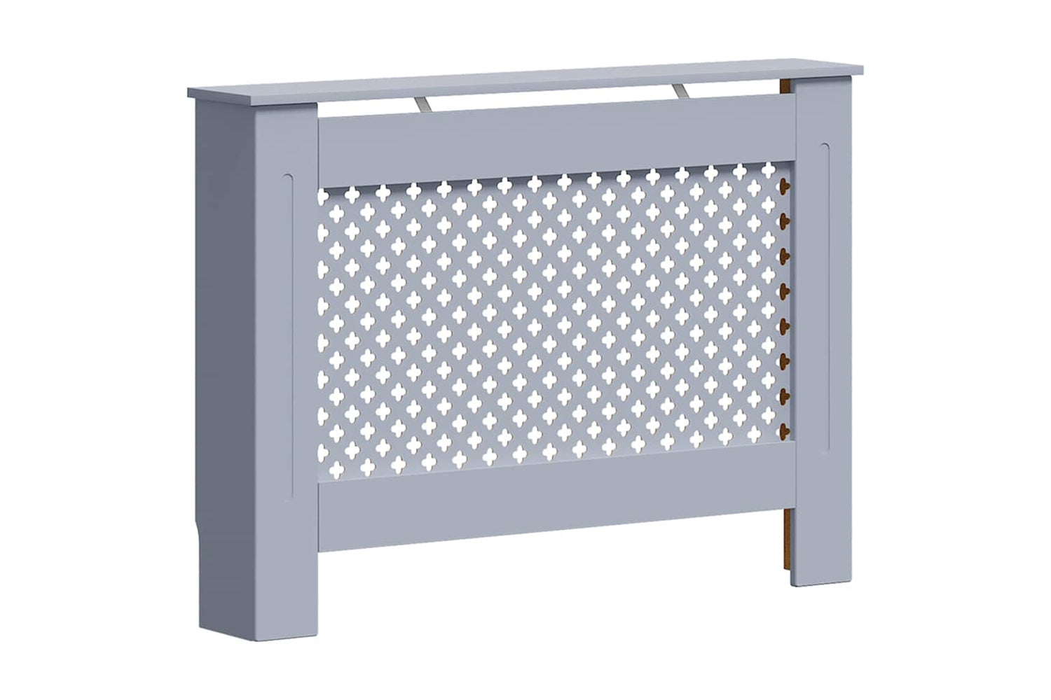 vidaXL Radiator Cover Anthracite 112x19x81.5cm Mdf