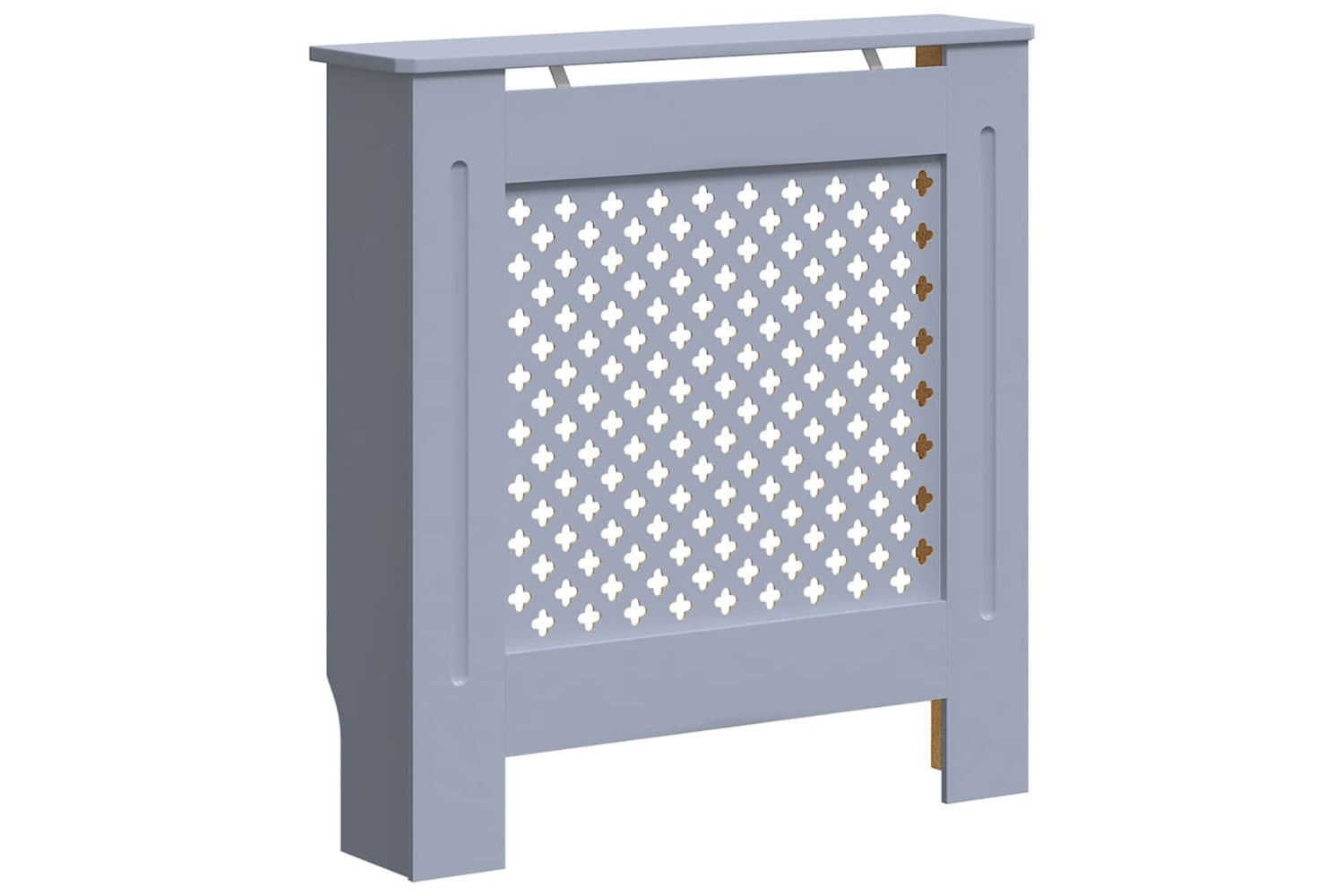 vidaXL Mdf Radiator Cover Grey 78cm