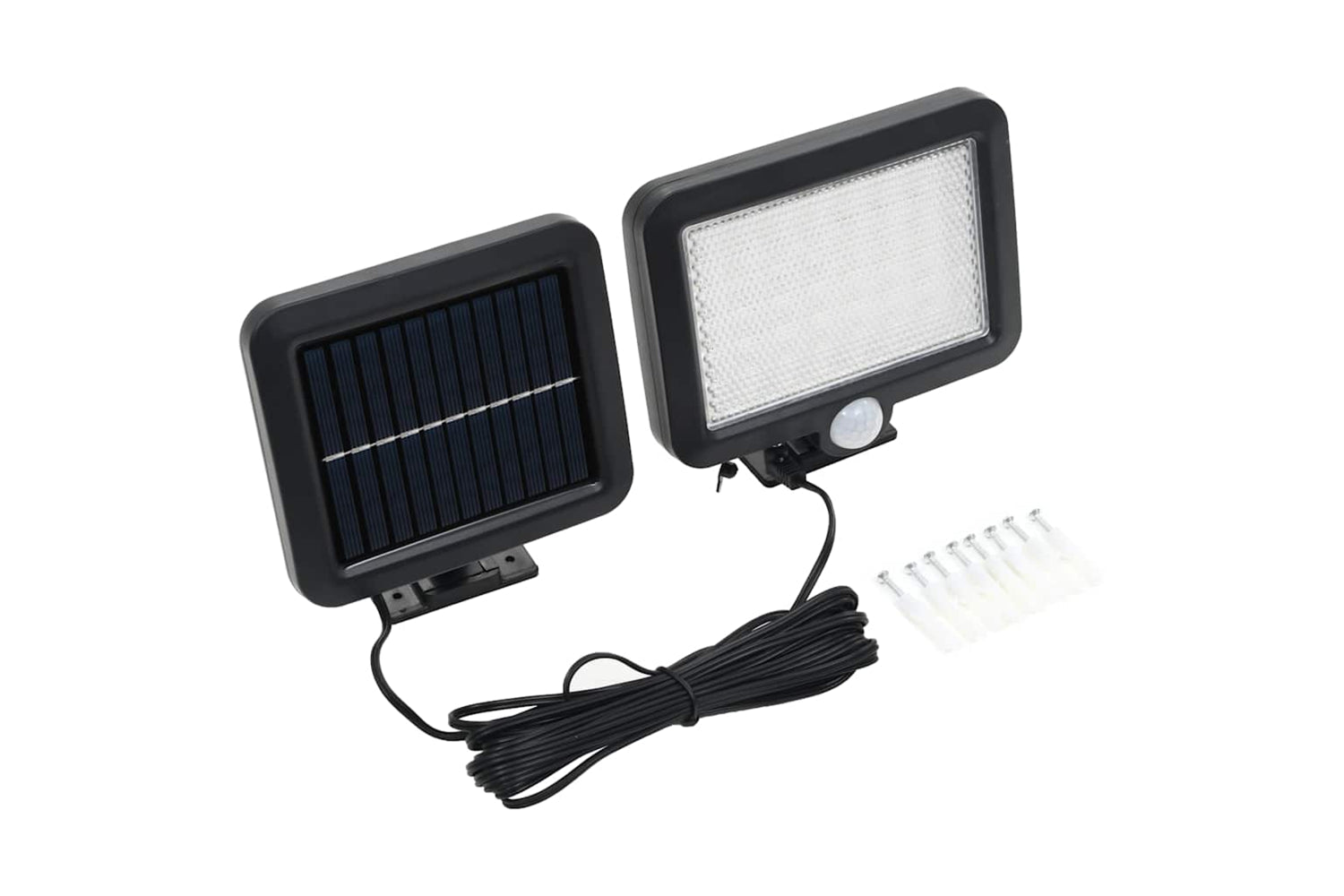 Vidaxl 44410 Solar Lamp With Motion Sensor Led Lights White