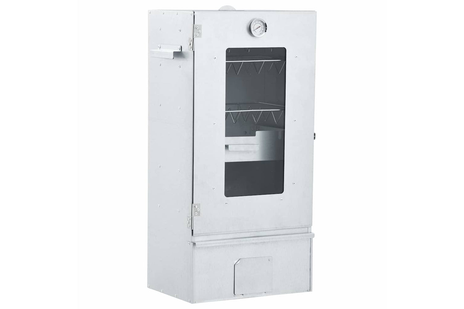 Vidaxl Bbq Oven Smoker With 1kg Wood Chips 44.5x29x83 Cm