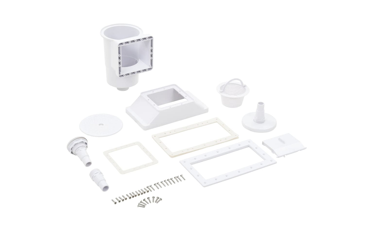 vidaXL 91735 11 Piece Wide-mouth Pool Skimmer 34.3x25x30.5cm