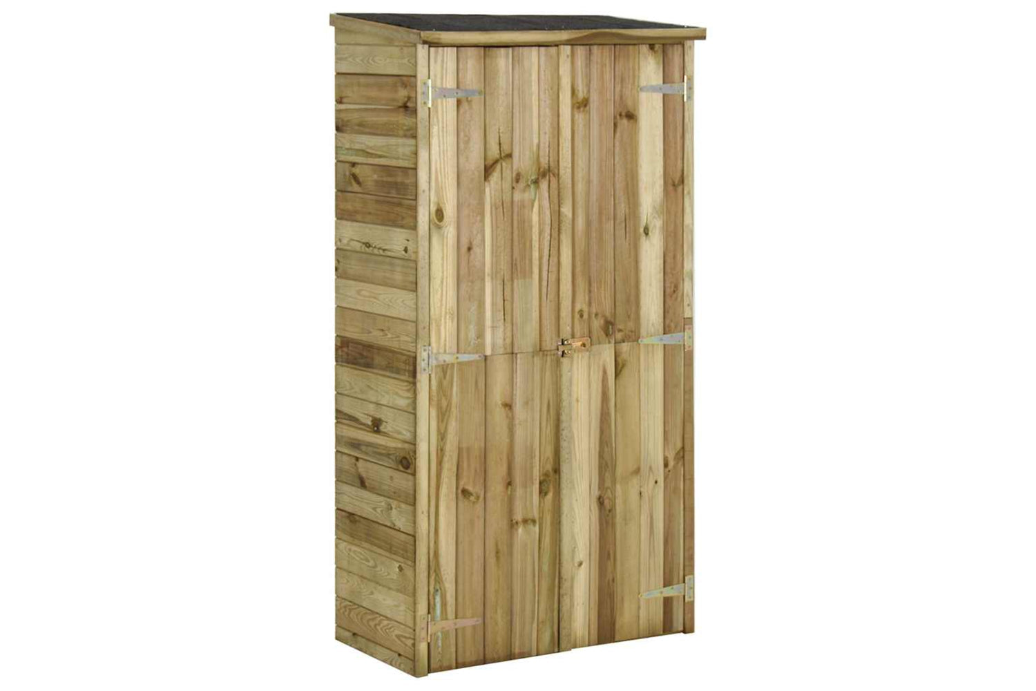 vidaXL 45138 Garden Tool Storage Shed Pinewood 85x48x177cm