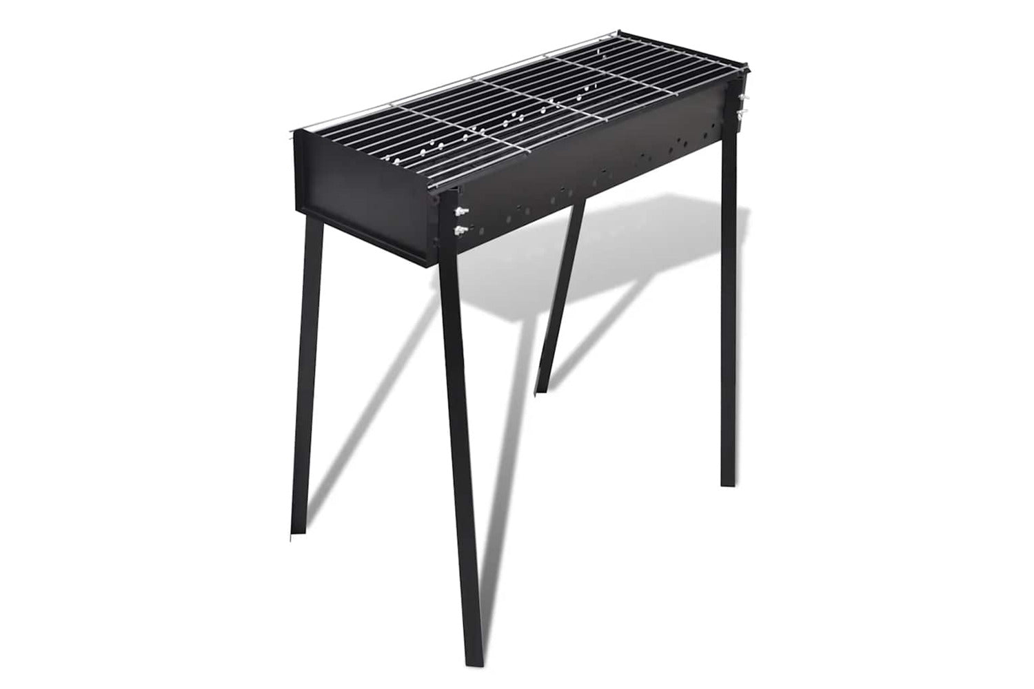 Vidaxl Bbq Stand Charcoal Barbecue Square 75 X 28 Cm-2