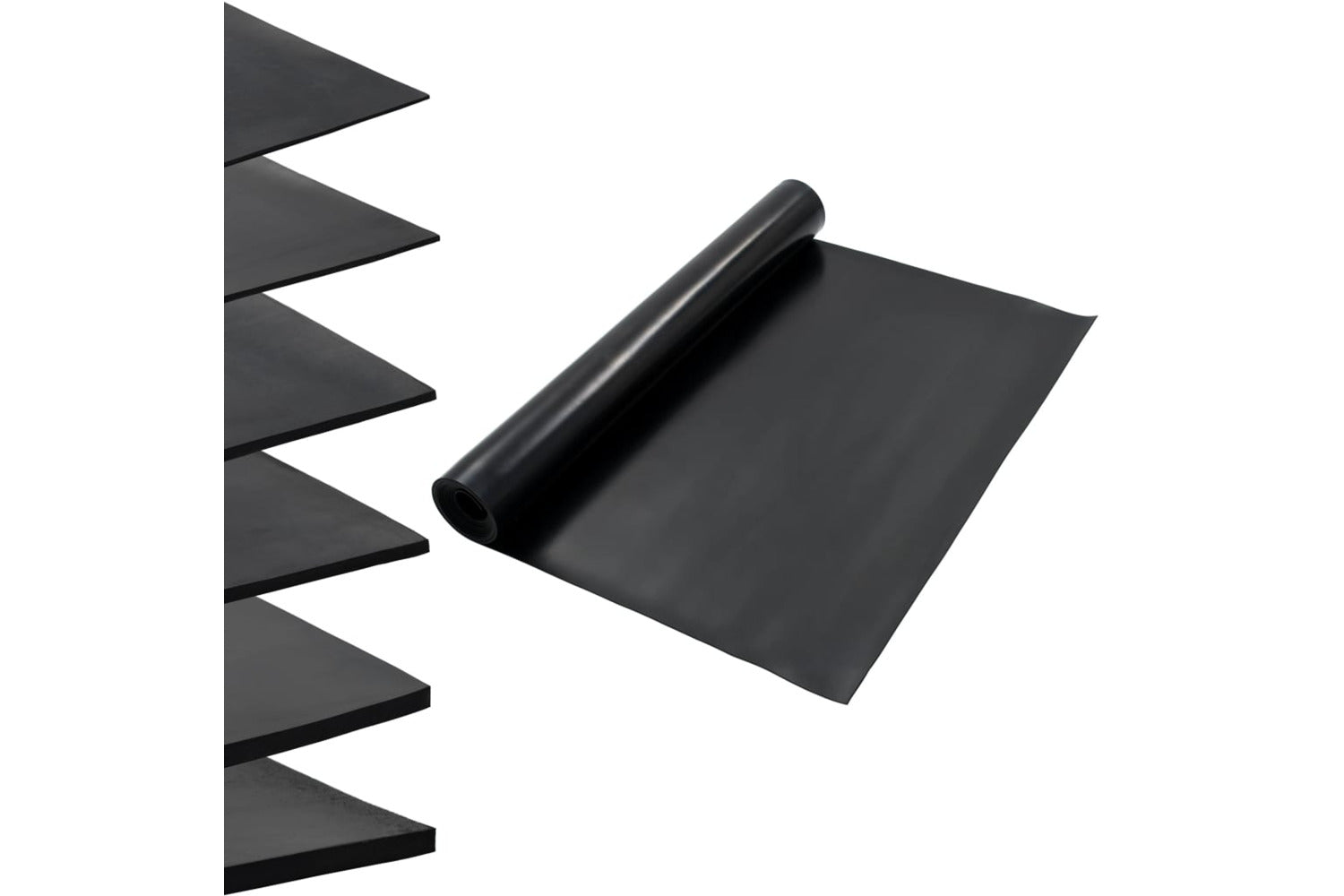 vidaXL 143960 Floor Mat Anti-slip Rubber 1.2x5 M 3mm Smooth-2